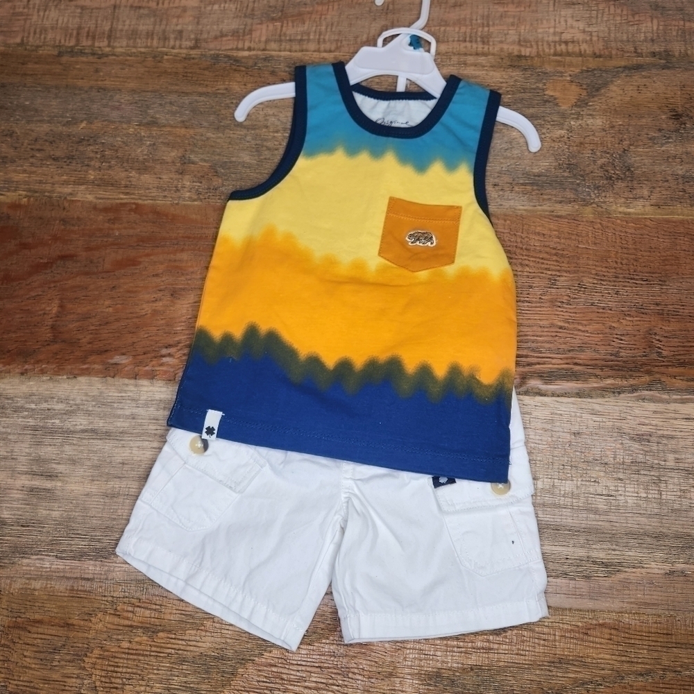New Lucky Brand 2-piece set 24m